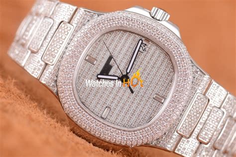 fake patek philippe nautilus diamond